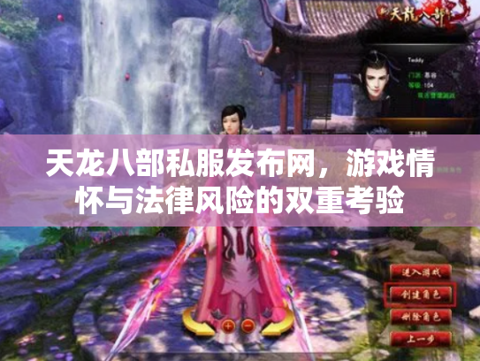 天龙八部私服发布网，游戏情怀与法律风险的双重考验