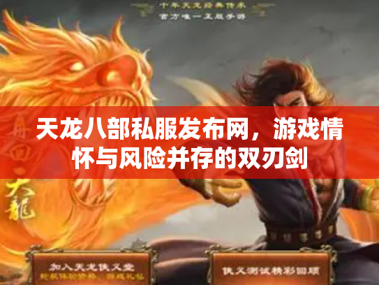 天龙八部私服发布网，游戏情怀与风险并存的双刃剑