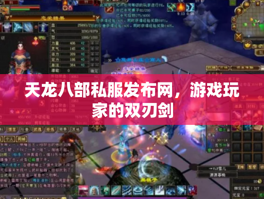 天龙八部私服发布网，游戏玩家的双刃剑