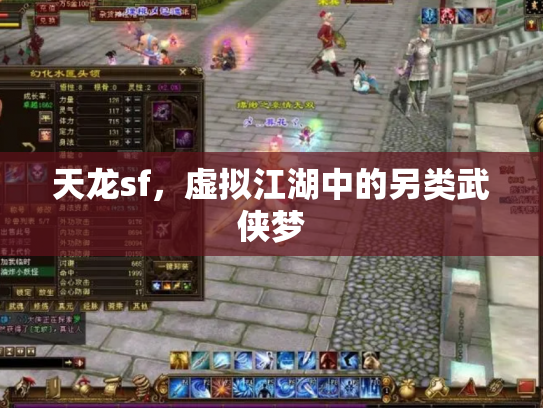 天龙sf，虚拟江湖中的另类武侠梦