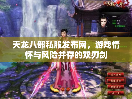 天龙八部私服发布网，游戏情怀与风险并存的双刃剑