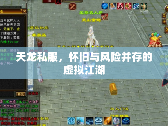 天龙私服，怀旧与风险并存的虚拟江湖