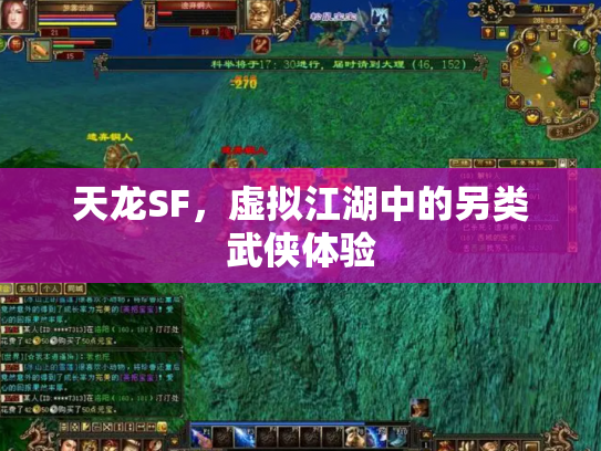 天龙SF，虚拟江湖中的另类武侠体验