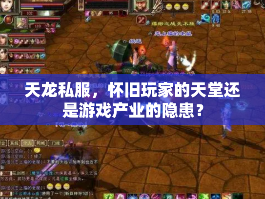 天龙私服，怀旧玩家的天堂还是游戏产业的隐患？