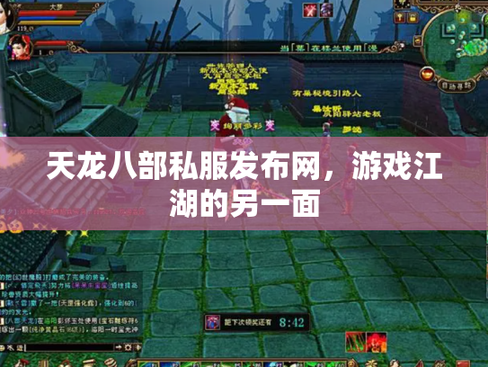 天龙八部私服发布网，游戏江湖的另一面