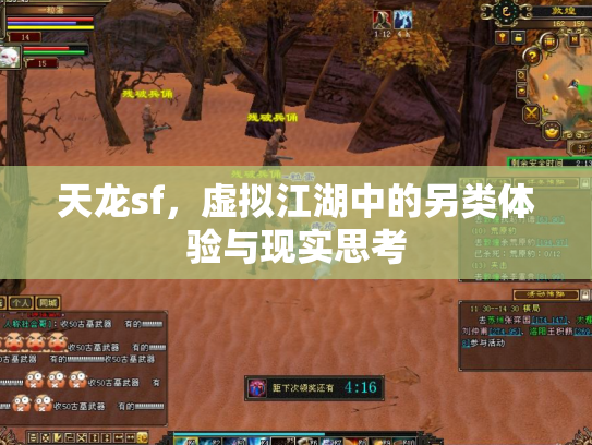 天龙sf，虚拟江湖中的另类体验与现实思考