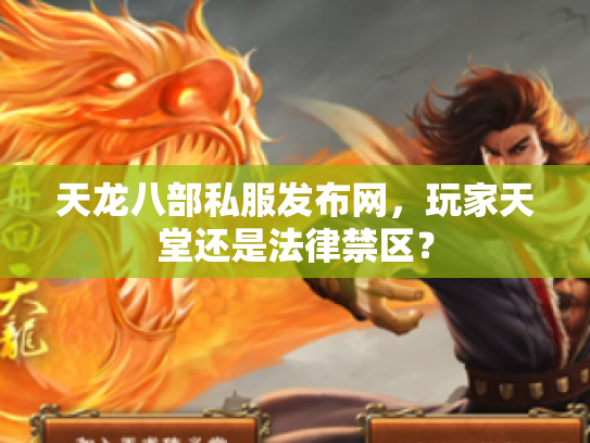 天龙八部私服发布网，玩家天堂还是法律禁区？