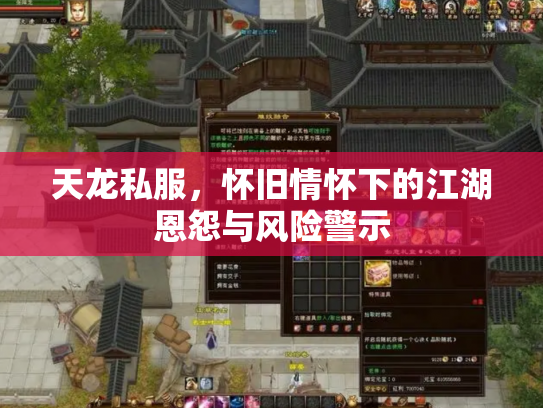 天龙私服，怀旧情怀下的江湖恩怨与风险警示