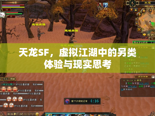 天龙SF，虚拟江湖中的另类体验与现实思考