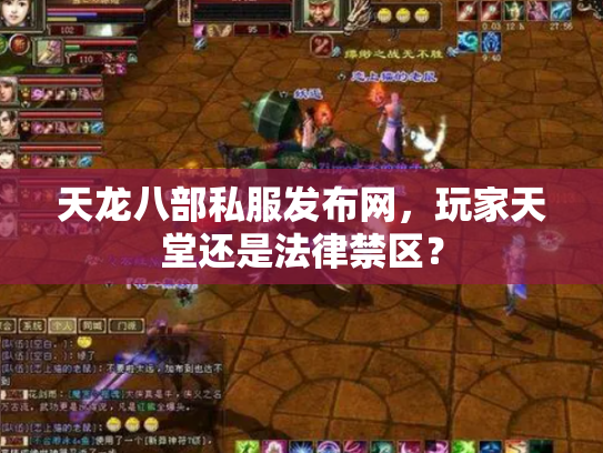 天龙八部私服发布网，玩家天堂还是法律禁区？