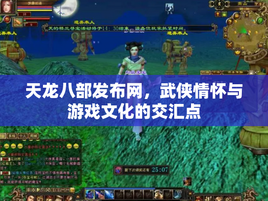 天龙八部发布网，武侠情怀与游戏文化的交汇点