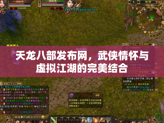 天龙八部发布网，武侠情怀与虚拟江湖的完美结合