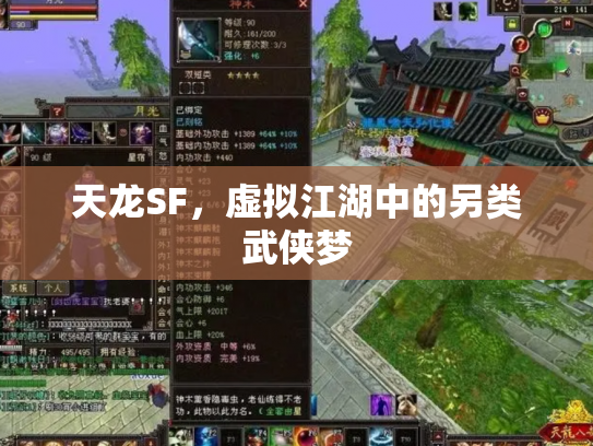 天龙SF，虚拟江湖中的另类武侠梦