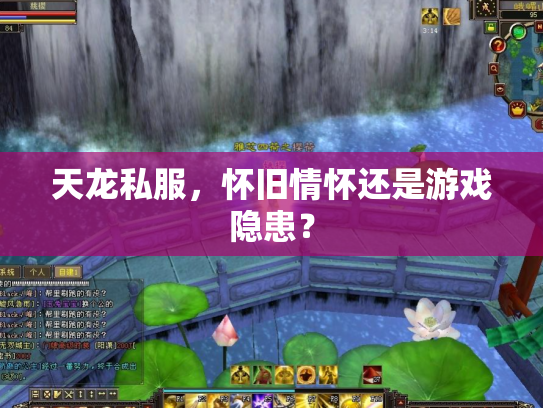 天龙私服，怀旧情怀还是游戏隐患？