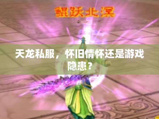 天龙私服，怀旧情怀还是游戏隐患？