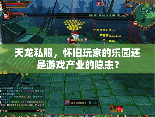 天龙私服，怀旧玩家的乐园还是游戏产业的隐患？