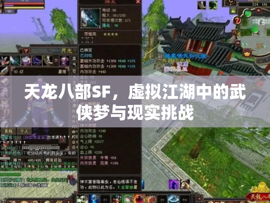 天龙八部SF，虚拟江湖中的武侠梦与现实挑战