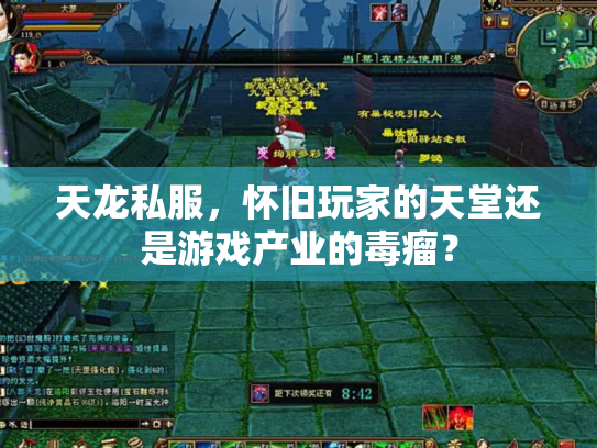天龙私服，怀旧玩家的天堂还是游戏产业的毒瘤？