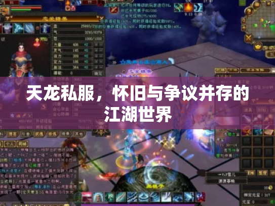 天龙私服，怀旧与争议并存的江湖世界