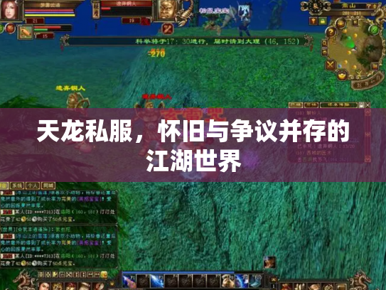 天龙私服，怀旧与争议并存的江湖世界