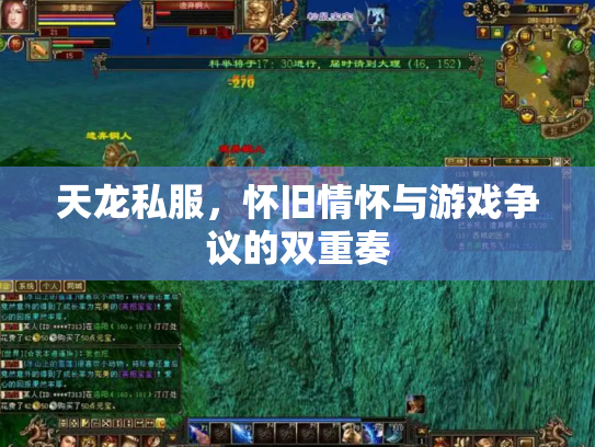 天龙私服，怀旧情怀与游戏争议的双重奏