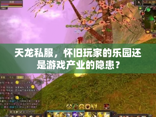 天龙私服，怀旧玩家的乐园还是游戏产业的隐患？
