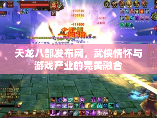 天龙八部发布网，武侠情怀与游戏产业的完美融合