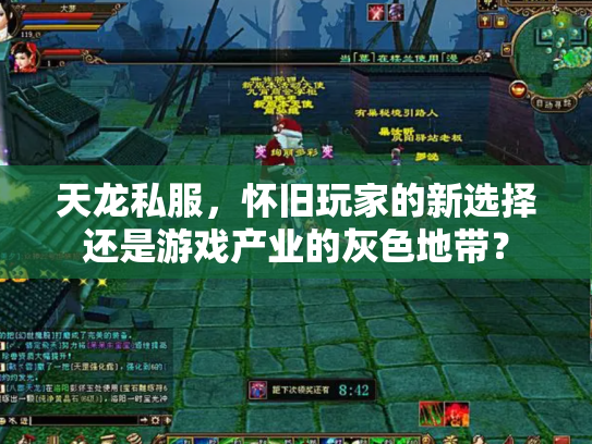 天龙私服，怀旧玩家的新选择还是游戏产业的灰色地带？