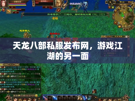 天龙八部私服发布网，游戏江湖的另一面