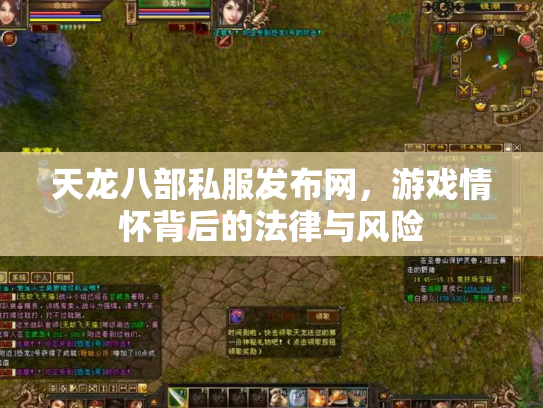 天龙八部私服发布网，游戏情怀背后的法律与风险