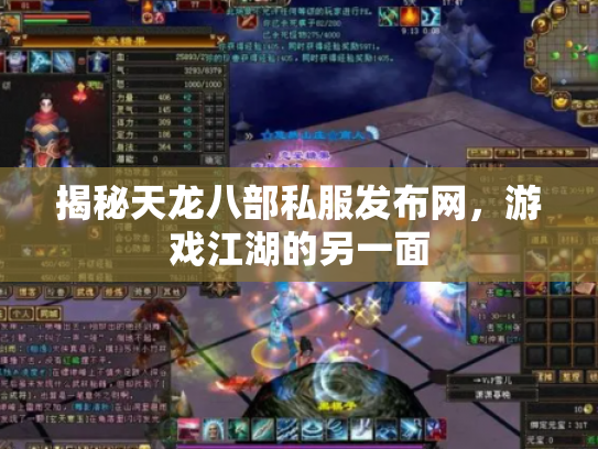 揭秘天龙八部私服发布网，游戏江湖的另一面