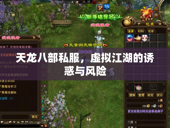 天龙八部私服，虚拟江湖的诱惑与风险