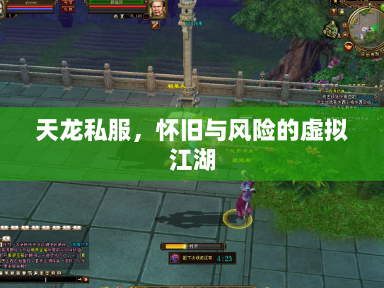 天龙私服，怀旧与风险的虚拟江湖