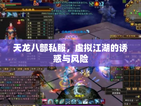天龙八部私服，虚拟江湖的诱惑与风险