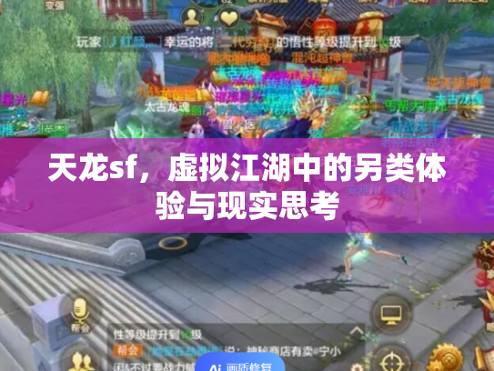 天龙sf，虚拟江湖中的另类体验与现实思考