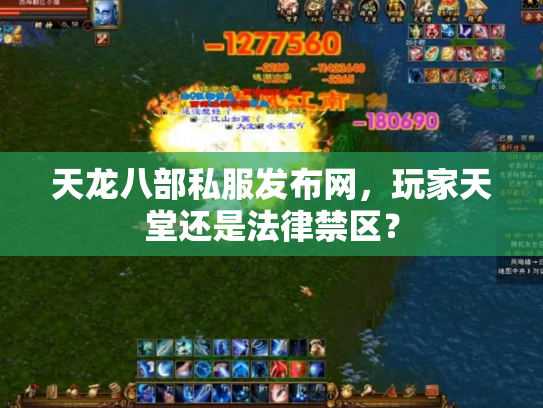 天龙八部私服发布网，玩家天堂还是法律禁区？