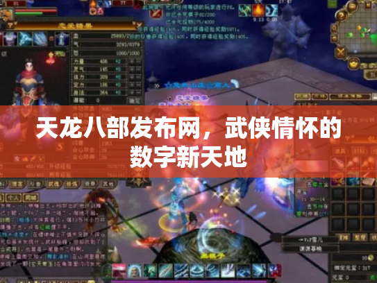 天龙八部发布网，武侠情怀的数字新天地