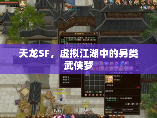 天龙SF，虚拟江湖中的另类武侠梦
