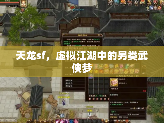 天龙sf，虚拟江湖中的另类武侠梦