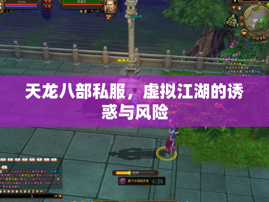 天龙八部私服，虚拟江湖的诱惑与风险