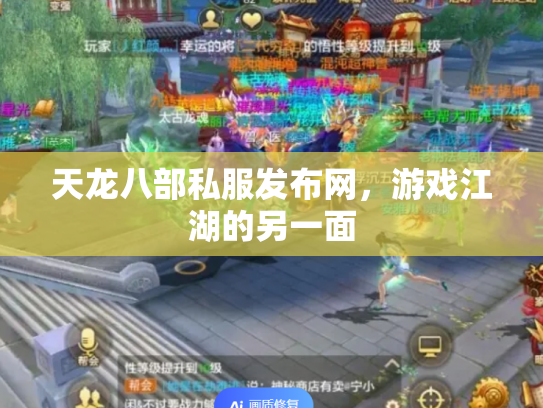 天龙八部私服发布网，游戏江湖的另一面