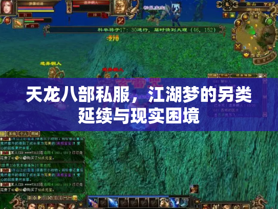 天龙八部私服，江湖梦的另类延续与现实困境