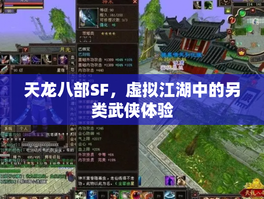 天龙八部SF，虚拟江湖中的另类武侠体验