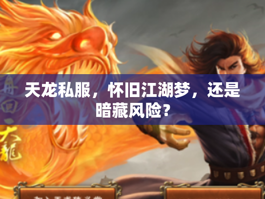 天龙私服，怀旧江湖梦，还是暗藏风险？