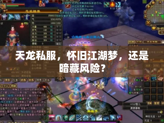 天龙私服，怀旧江湖梦，还是暗藏风险？