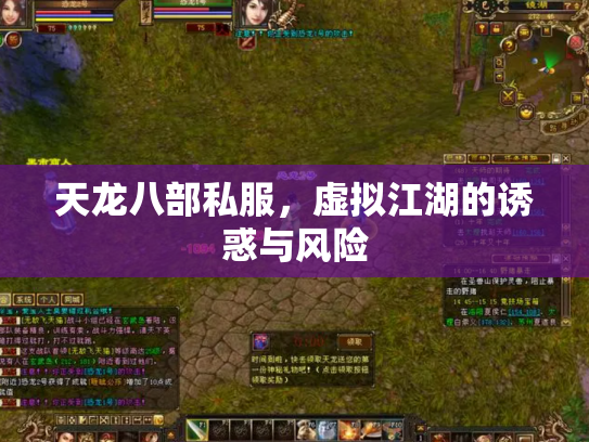 天龙八部私服，虚拟江湖的诱惑与风险