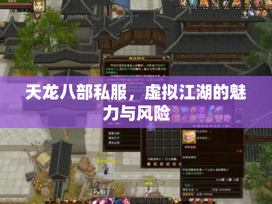天龙八部私服，虚拟江湖的魅力与风险