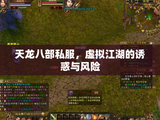 天龙八部私服，虚拟江湖的诱惑与风险