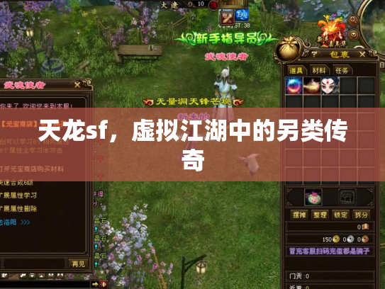 天龙sf，虚拟江湖中的另类传奇