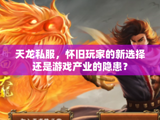 天龙私服，怀旧玩家的新选择还是游戏产业的隐患？